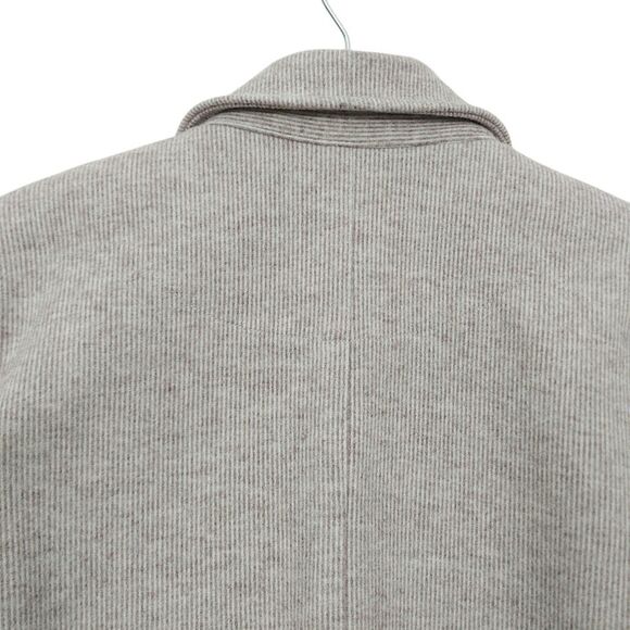 Anthropologie Pilcro Blazer Jacket Womens Large Brown Button Pinstripe Academy - Picture 7 of 13